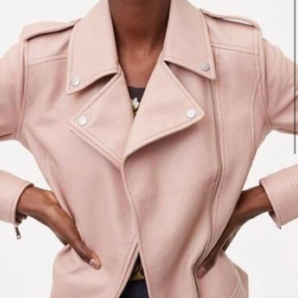 Ann Taylor LOFT Faux Leather Jacket